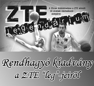 ZTE-legendrium: egy kiadvnyban a ZTE KK trtnetnek legjobbjai!